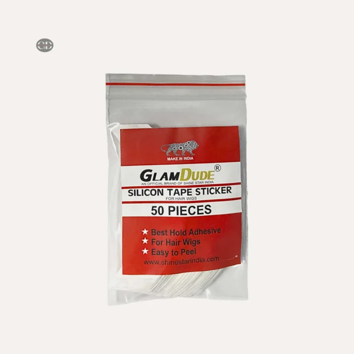 50 Pieces of Silicon Tape Stickers for Wigs and Hair Patches - Image 3
